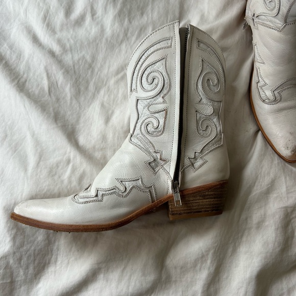 FLANNEL cowboy boots - Picture 4 of 5